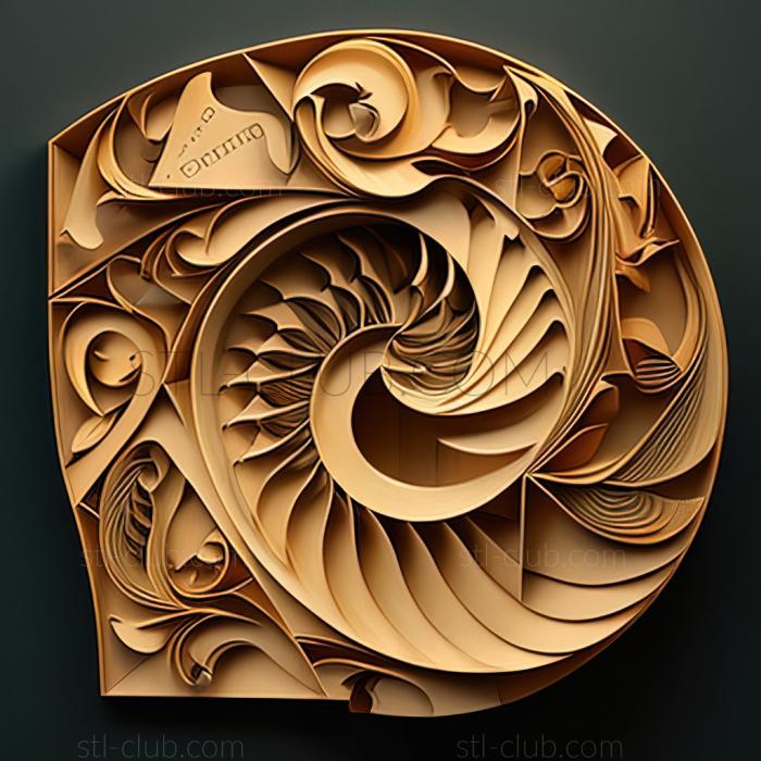 3D model st golden ratio (STL)